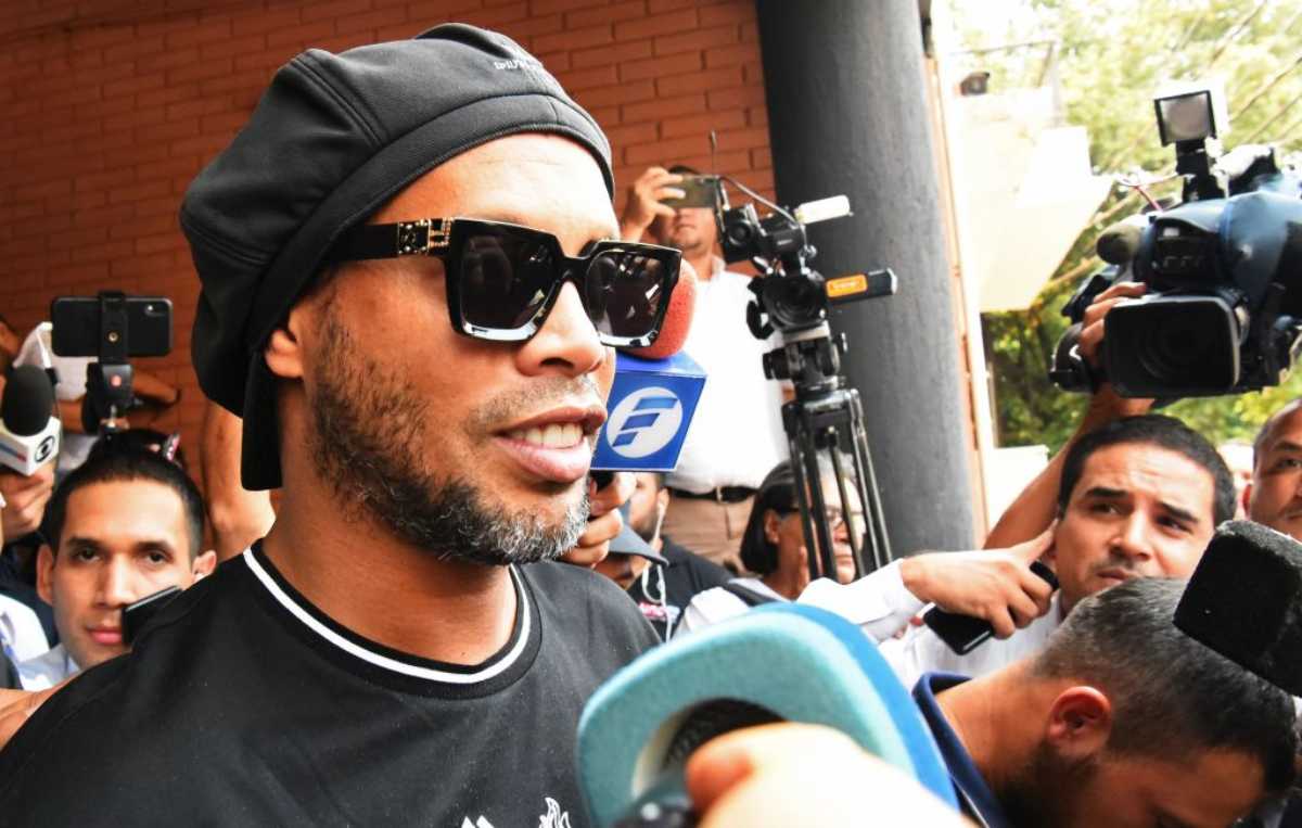 Ronaldinho, la richiesta durante gli arresti domiciliari