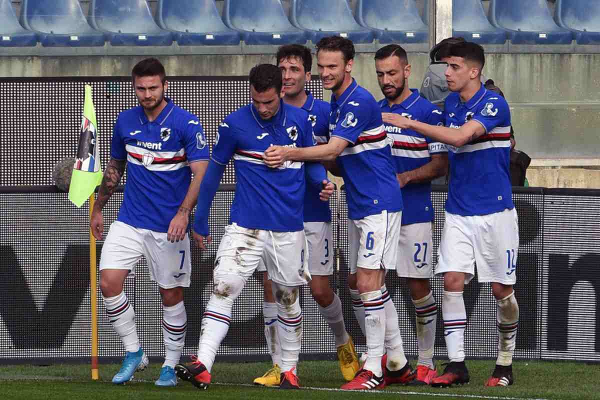 La Sampdoria ha salutato Barreto