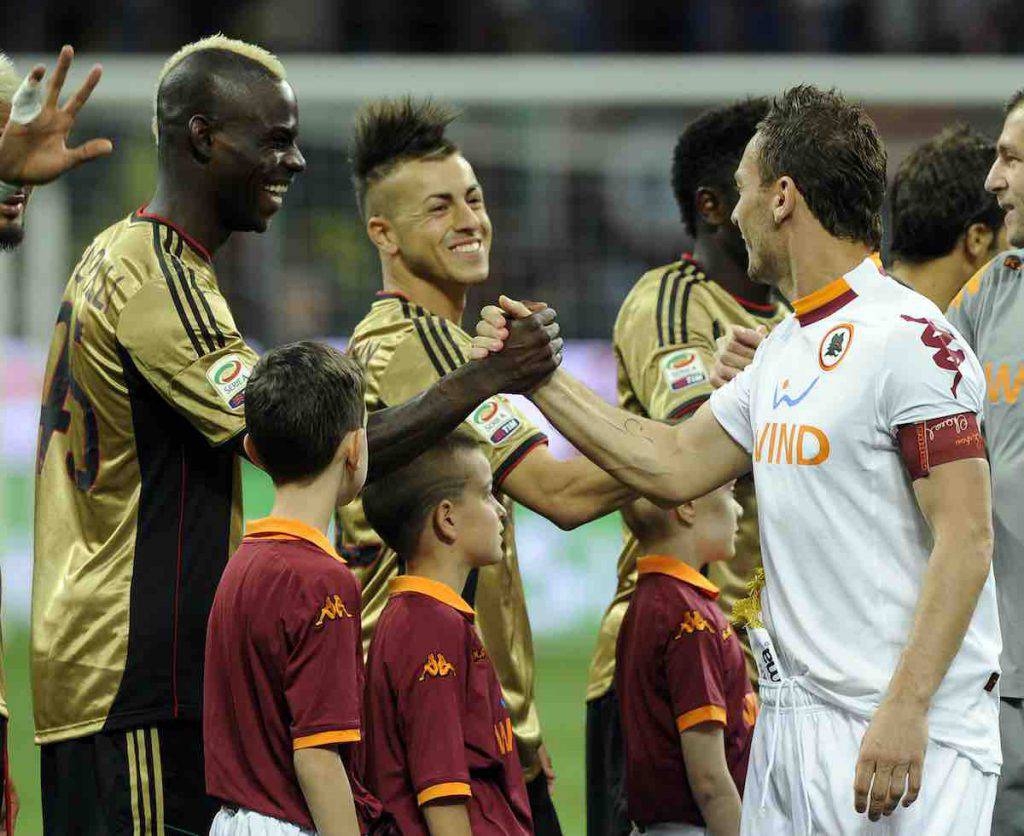 Totti torna a parlare del calcio dato a Balotelli