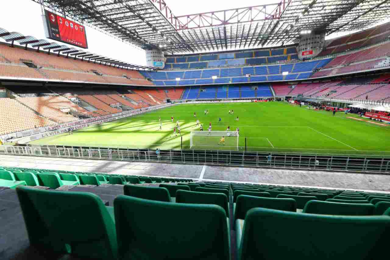 San Siro senza pubblico (Getty Images)