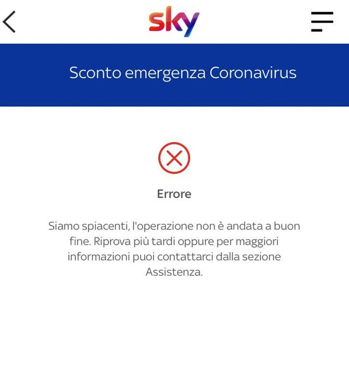 Sky, sito bloccato per le richieste di sconto: abbonati in attesa