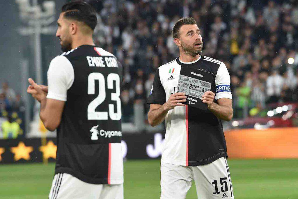Andrea Barzagli non fa più parte dello staff tecnico della Juventus (Getty Images) 