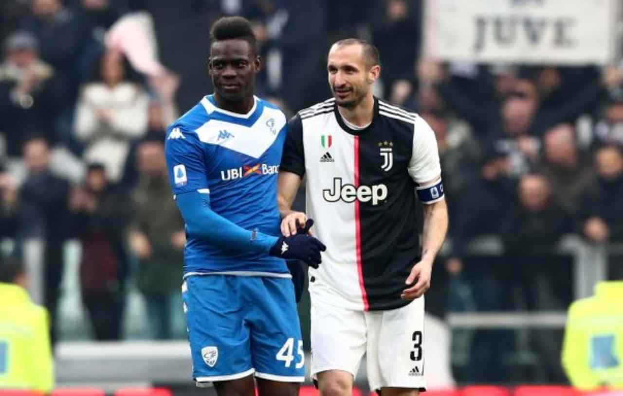 Balotelli e Chiellini, il chiarimento (Getty Images)