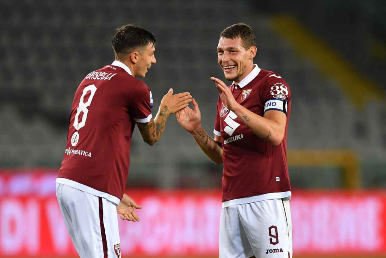 Belotti e Baselli, due degli obiettivi dell'Inter (Getty Images) 