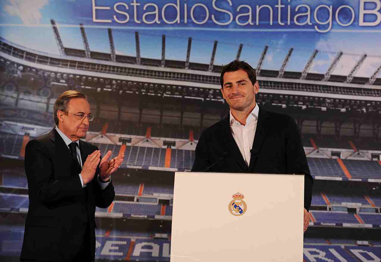 Casillas, la conferenza stampa d'addio al Real Madrid (Getty Images) 