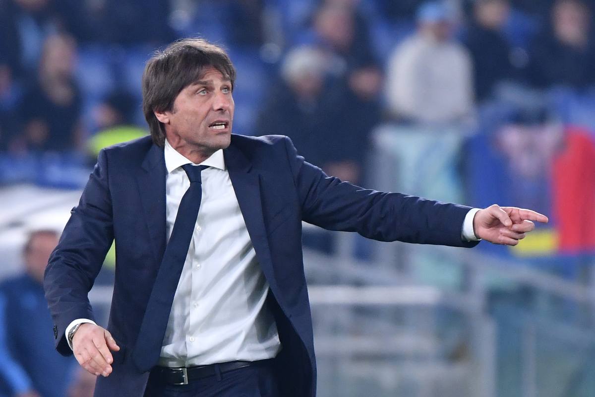 L'allenatore dell'Inter Antonio Conte