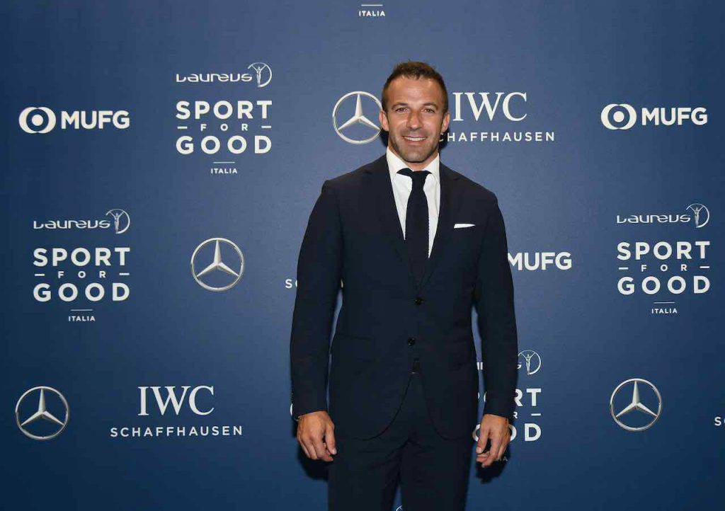 Del Piero ringrazia i fan dopo il ricovero in ospedale (Getty Images)