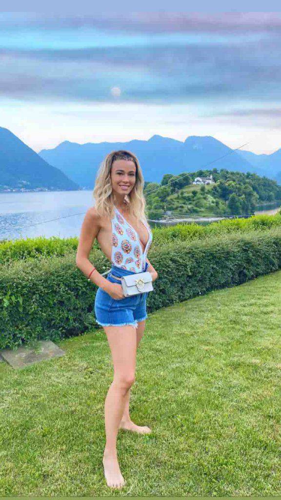 Diletta Leotta, bellezza e fascino sul lago (Instagram)