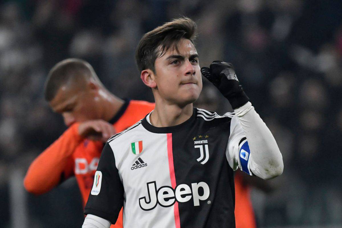 Dybala Juventus allenamento