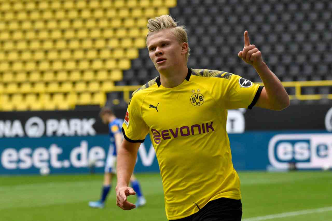 Haaland, la strategia del Dortmund per trattenerlo (Getty Images) 