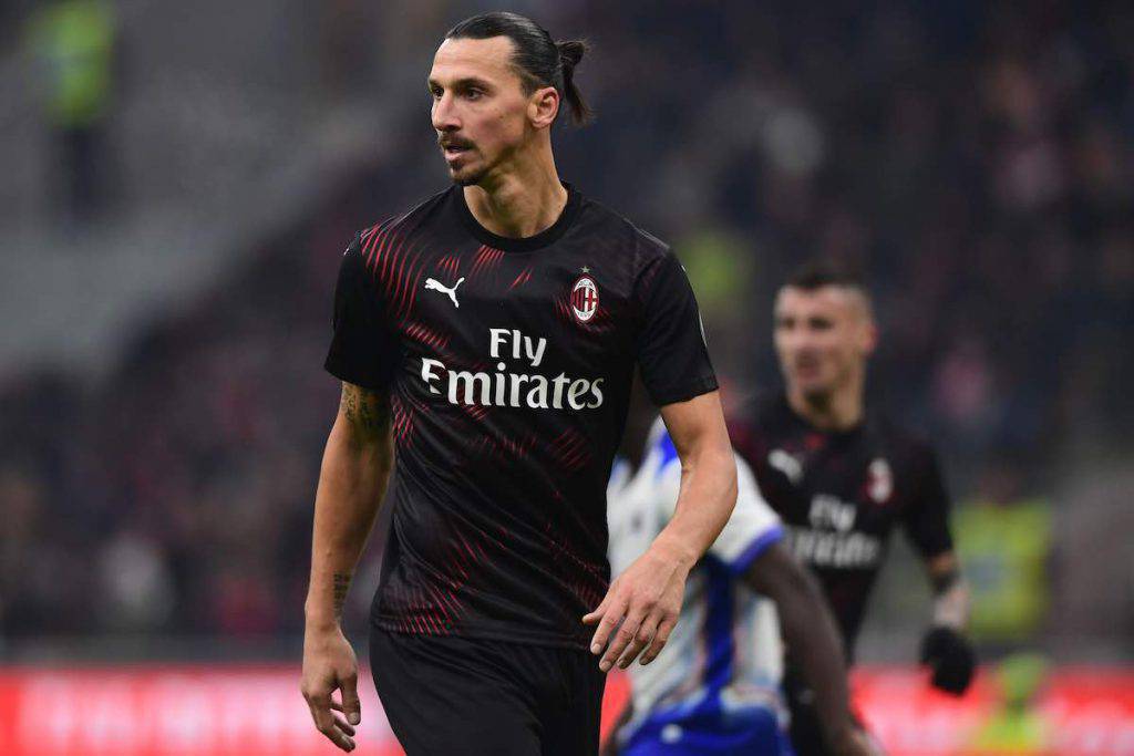 Ibrahimovic a disposizione di Pioli, lo svedese torna in Italia (Getty Images)