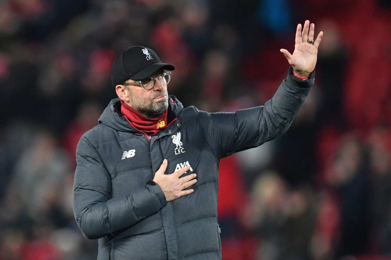 Klopp, la scelta sugli allenamenti del Liverpool (Getty Images) 