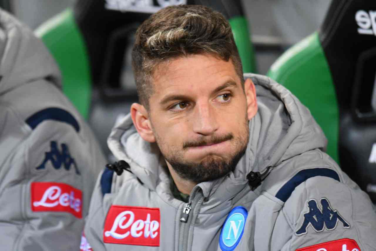 Dries Mertens conteso tra Napoli e Inter (Getty Images) 