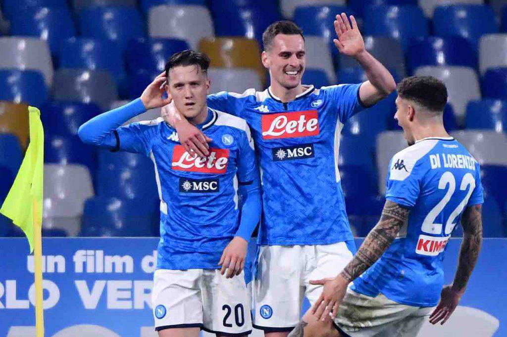 Milik e Zielinski, futuro segnato per i due partenopei (Getty Images)