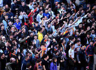 Valencia, tifosi più sollevati. L'iniziativa del club (Getty Images)