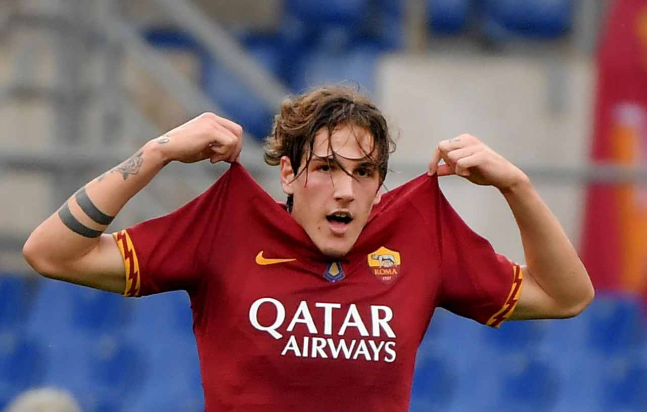 Zaniolo, la presa in giro nei confronti della Lazio (Getty Images) 