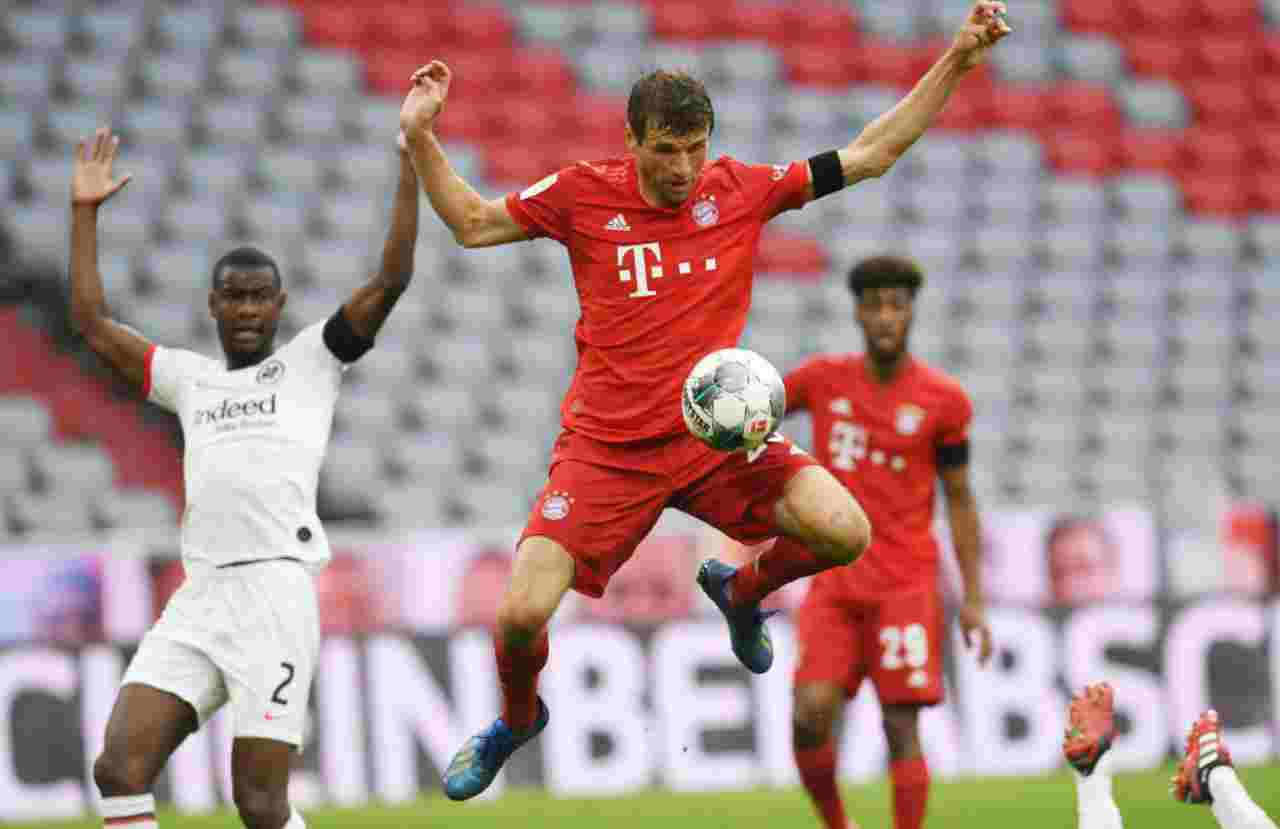 Bundesliga, highlights Bayern Monaco-Eintracht Francoforte: gol e azioni - VIDEO