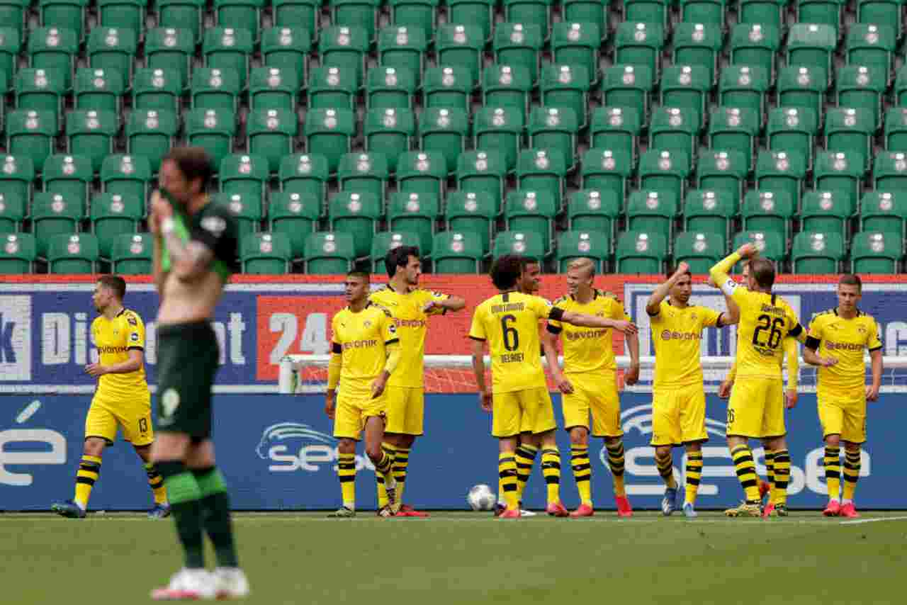 Bundesliga, highlights Wolfsburg-Borussia Dortmund: gol e sintesi partita - VIDEO