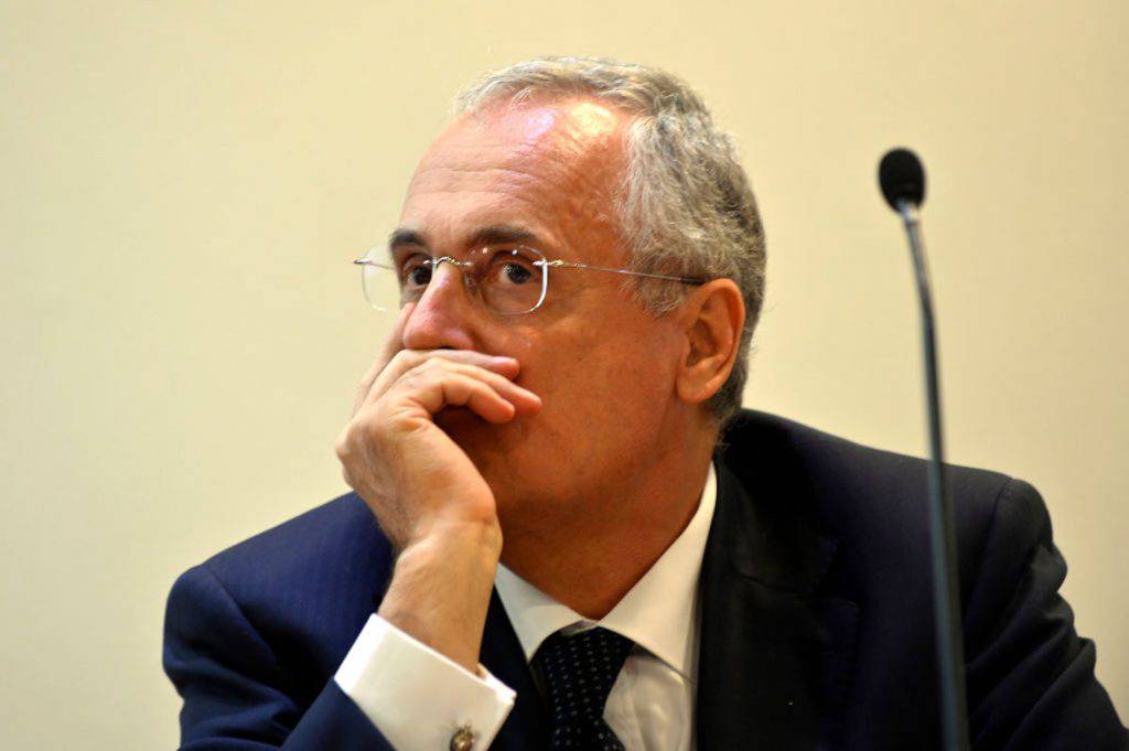 Claudio Lotito, Diaconale lo difende (Getty Images)