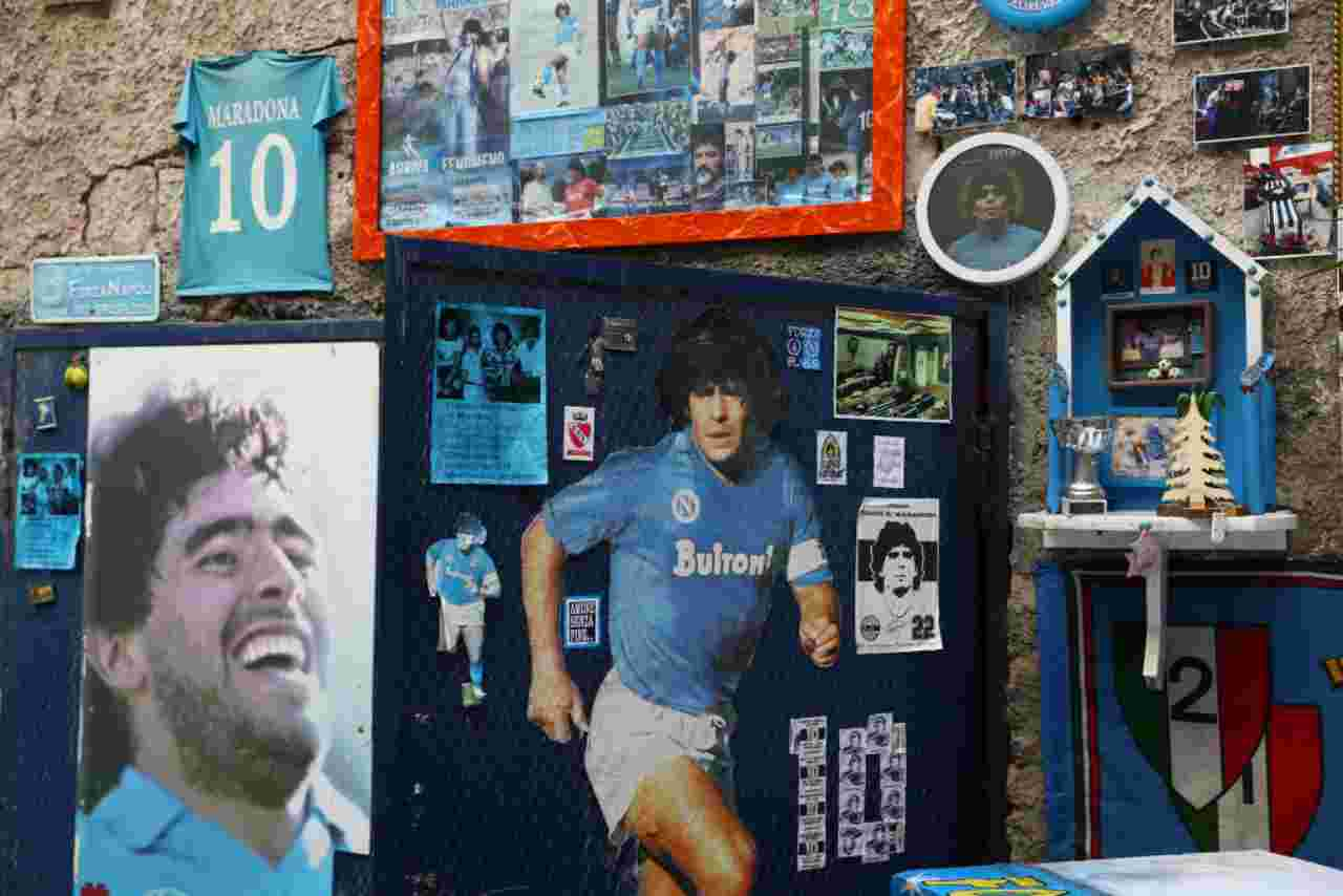 Maradona, post Instagram per il primo scudetto del Napoli