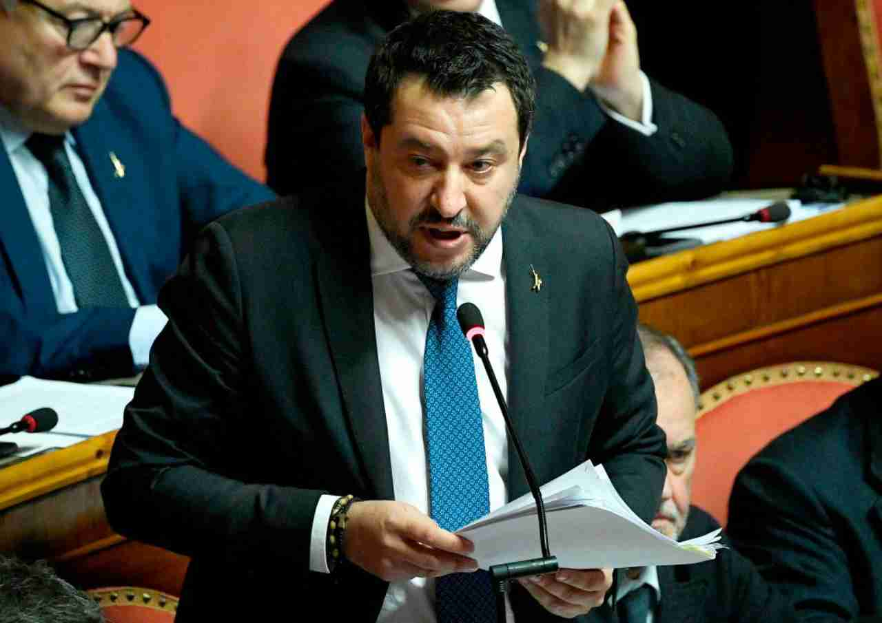 Matteo Salvini Milan Inter Serie A