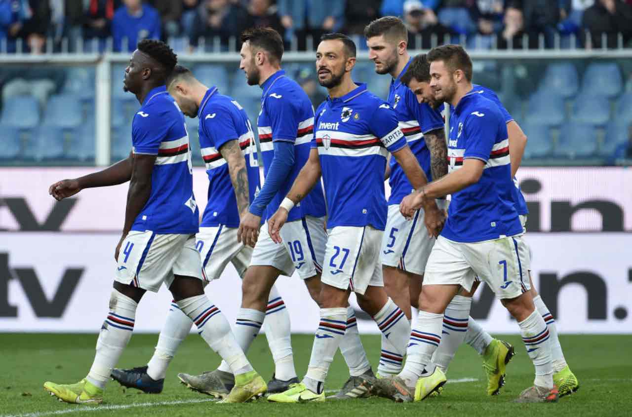 Sampdoria, quattro calciatori positivi al coronavirus: uno è recedivo (Getty Images)