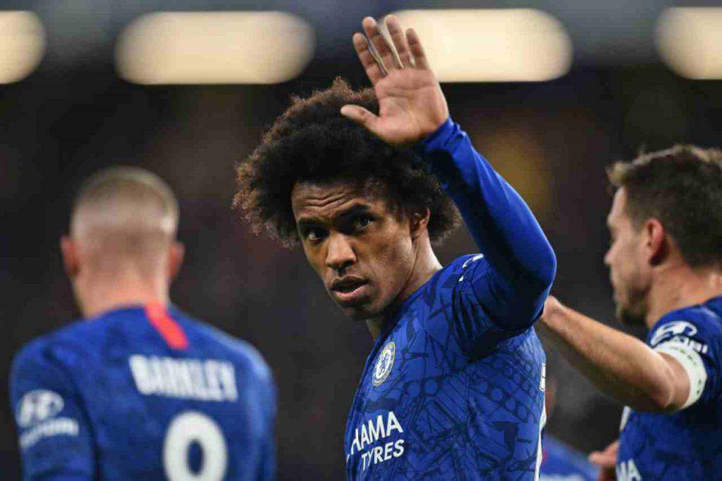 Willian verso l'addio al Chelsea, futuro ancora in Premier League