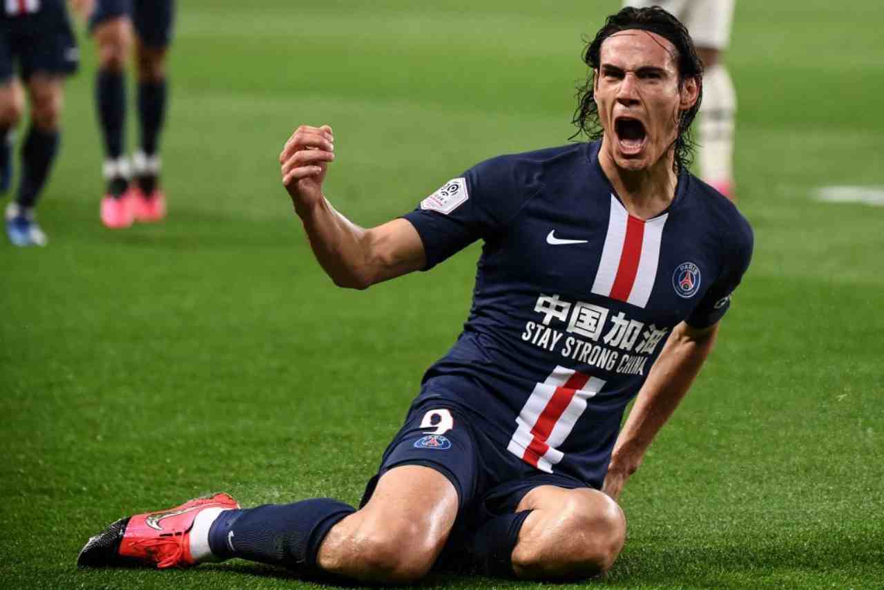 Cavani, ottimismo per l'affare con l'Inter (Getty Images) 