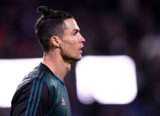Cristiano Ronaldo appeso al muro: il racconto (Getty Images)