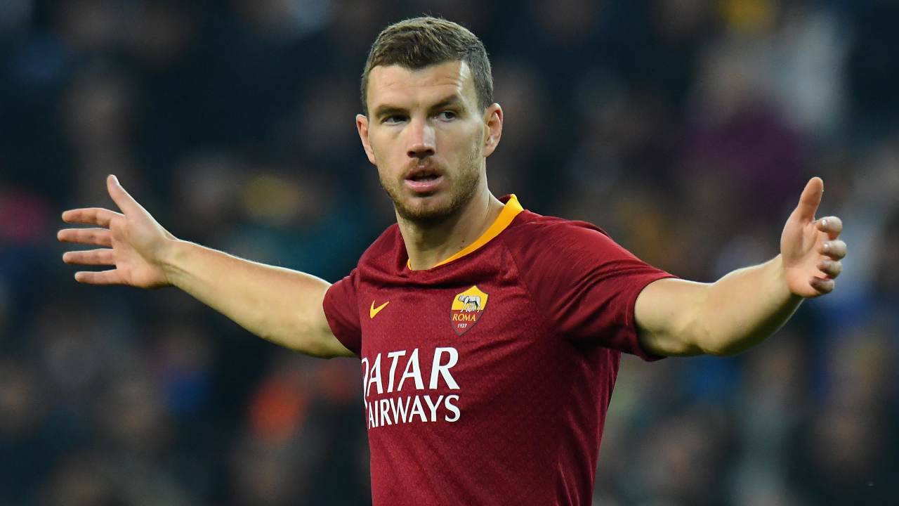 Edin Dzeko, tentativo di Juve e Inter (Getty Images)