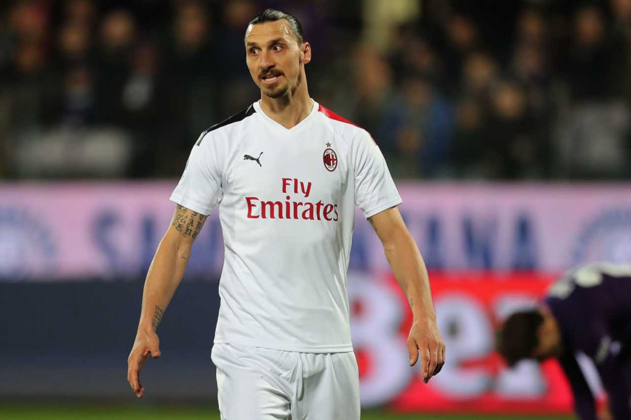 Ibrahimovic, faccia a faccia con Gazidis (Getty Images)