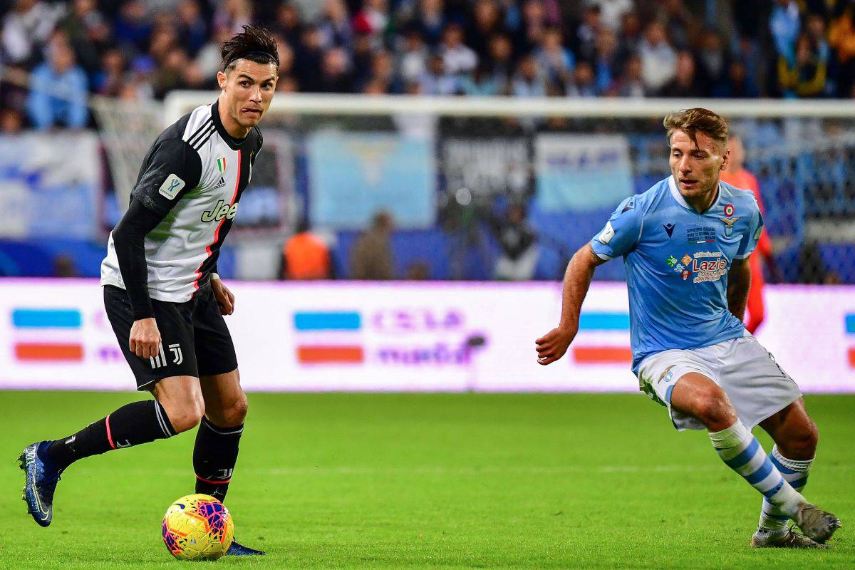 Juventus e Lazio contano sui gol di Ronaldo e Immobile per conquistare lo scudetto (Getty Images)