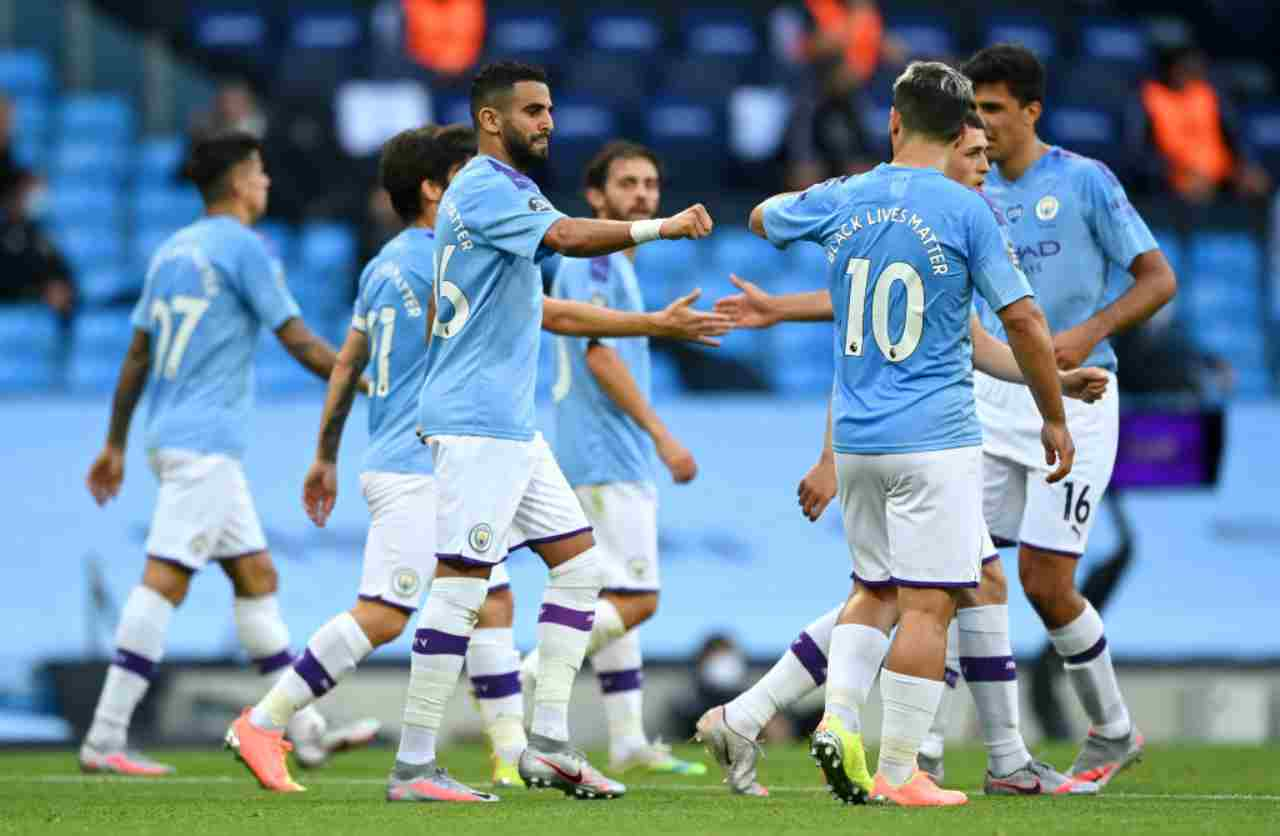 Premier League: Manchester City, manita al Burnley. Foden e Mahrez show