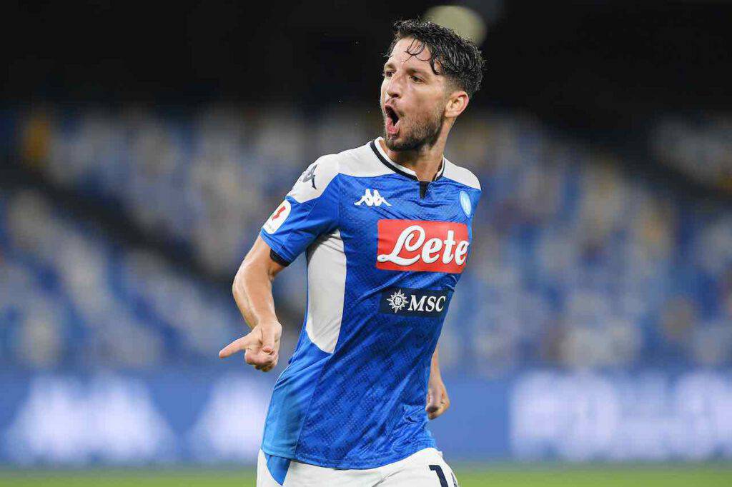 Mertens nella storia del Napoli, il video di Maradona (Getty Images)