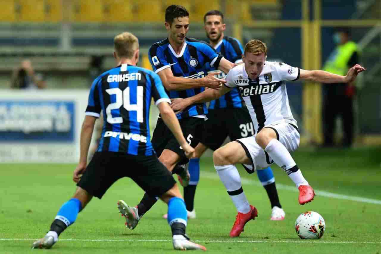 Serie A, highlights Parma-Inter: gol e azioni del match - Video