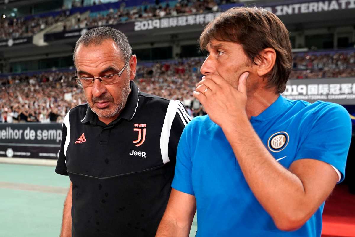 Sarri e Conte al primo anno di Juventus e Inter (Getty Images)