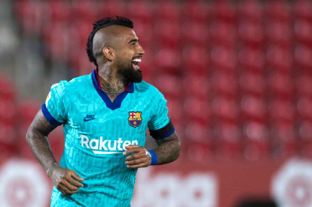 Vidal, il messaggio che fa sperare Conte (Getty Images) 