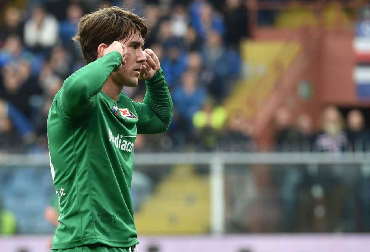 Vlahovic alternativa a Milik per la Juve (Getty Images)