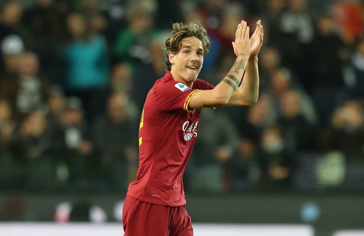 Juventus-Roma, possibile scambio per Zaniolo (Getty Images) 