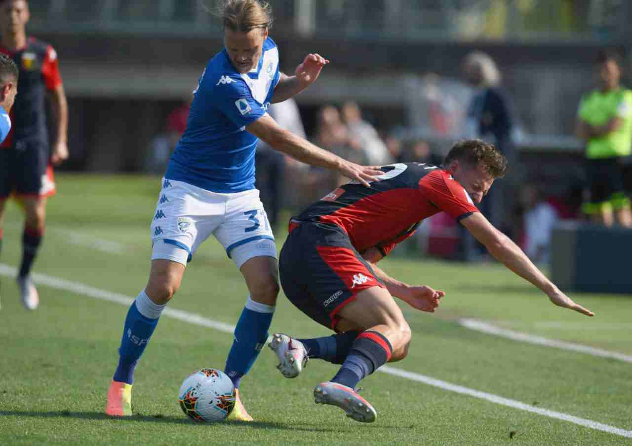 Serie A, highlights Brescia-Genoa: gol e azioni partita - Video