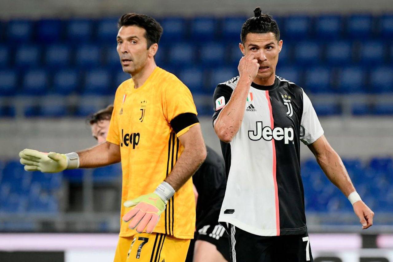 Juventus, duro confronto Buffon-Ronaldo: cosa è successo