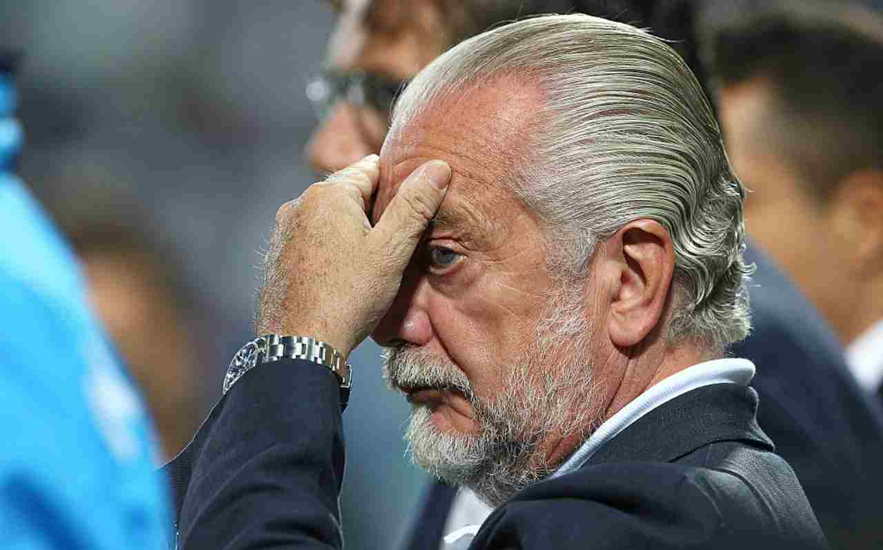 De Laurentiis furioso per la chiamata tra Pirlo e Milik (Getty Images) 