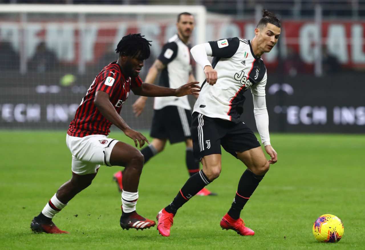 Calabria tra Cristiano Ronaldo e Kessie: “Frank lo batte in un aspetto” (Getty Images)