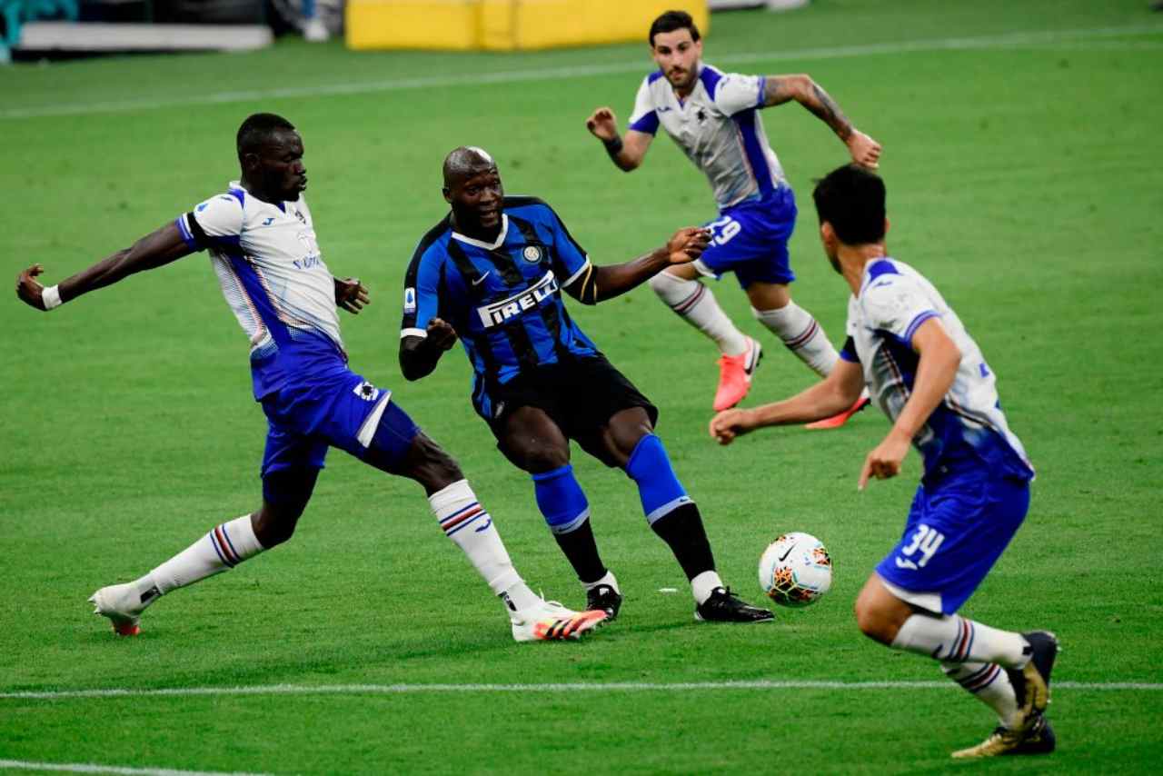 Inter-Samp 2-1: Lukaku-Lautaro, i nerazzurri accorciano sulla Juve (Getty Images)