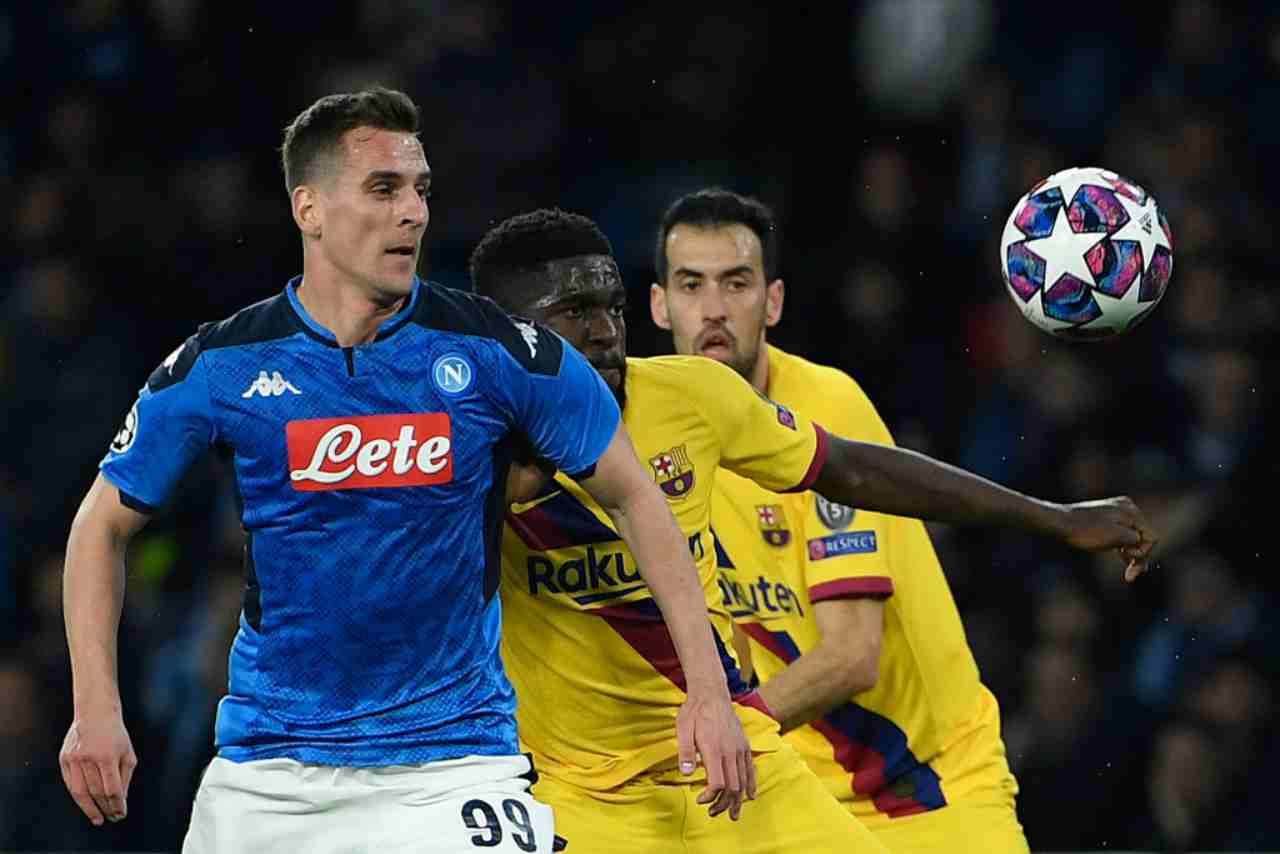 Calciomercato Juve, il Napoli apre su Milik e propone uno scambio