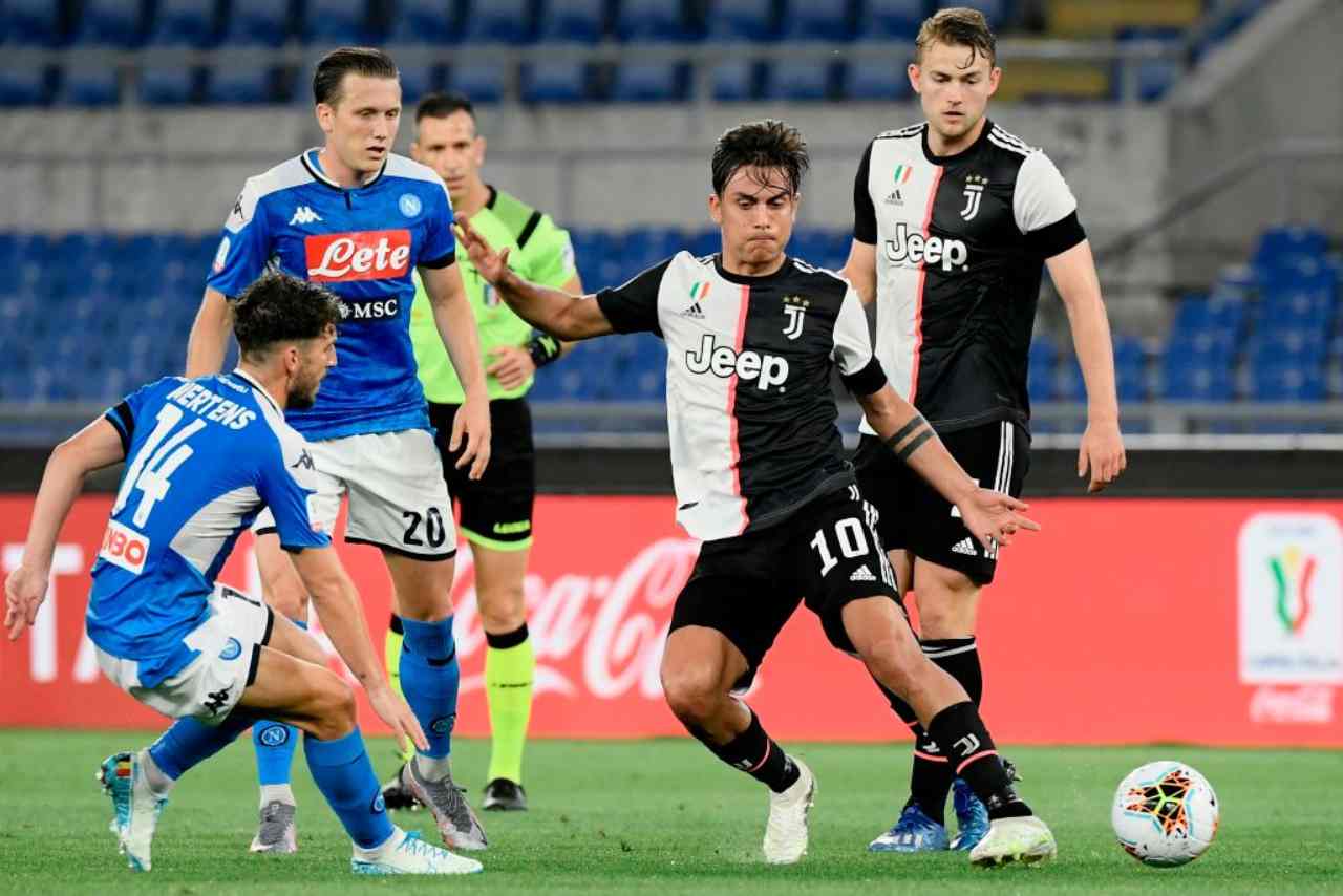 LIVE Napoli-Juventus diretta risultato tempo reale (Getty Images)