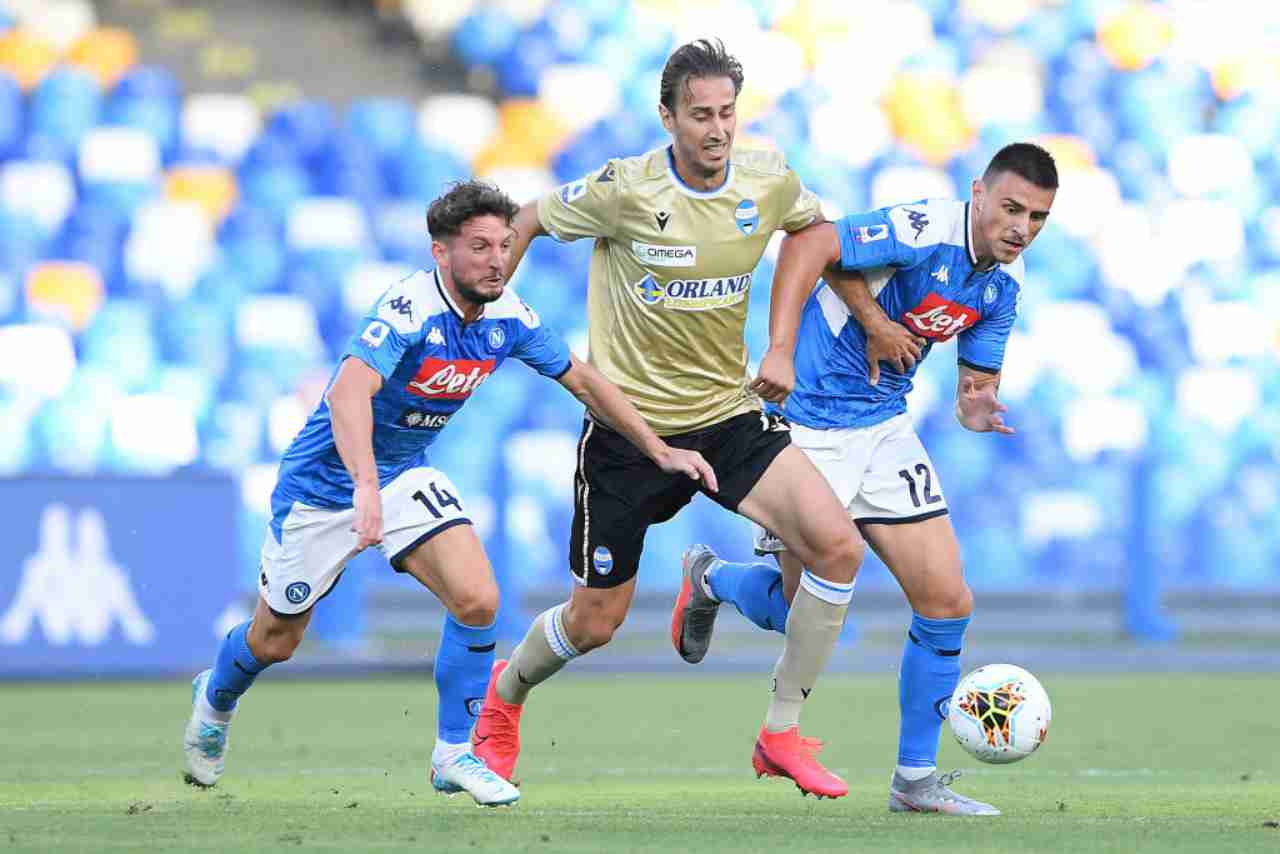 Serie A, highlights Napoli Spal: gol e azioni partita