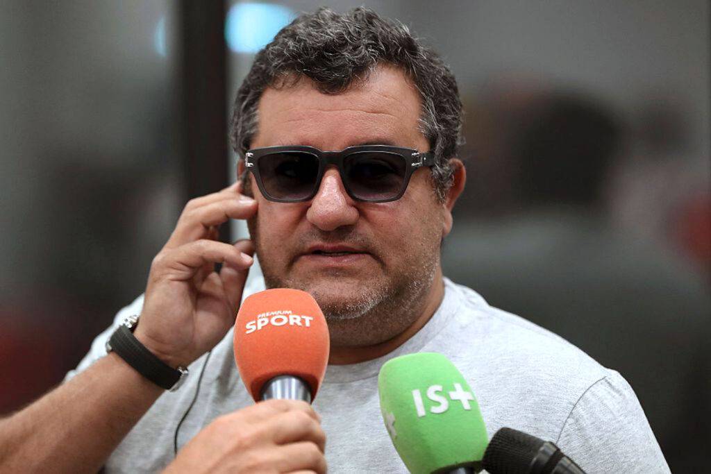 Mino Raiola a Torino (Getty Images)