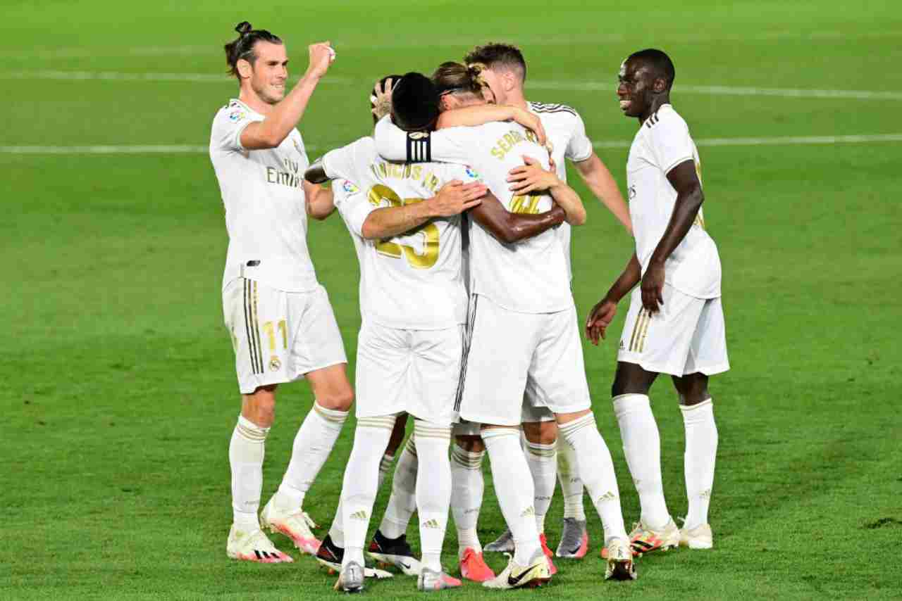 Liga: il Real Madrid piega il Mallorca, decidono Vinicius e Sergio Ramos