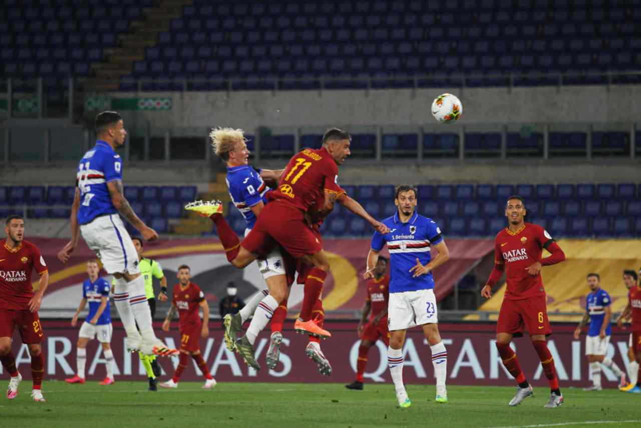 Roma-Sampdoria, Serie A